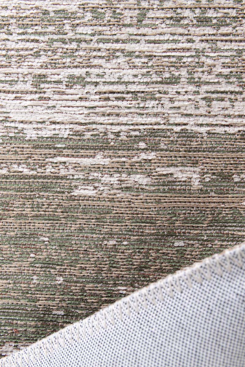 Tapis Design - Velura Vert Forêt/Rouge Tapis Design - Velura Vert Forêt/Rouge