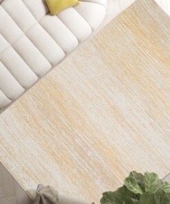 Tapis Design - Velura Jaune Ambre