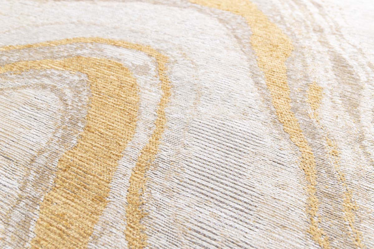 Tapis Marbre - Velura Jaune Ambre Tapis Marbre - Velura Jaune Ambre