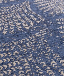Tapis Design - Sapphire Opal Bleu Jean
