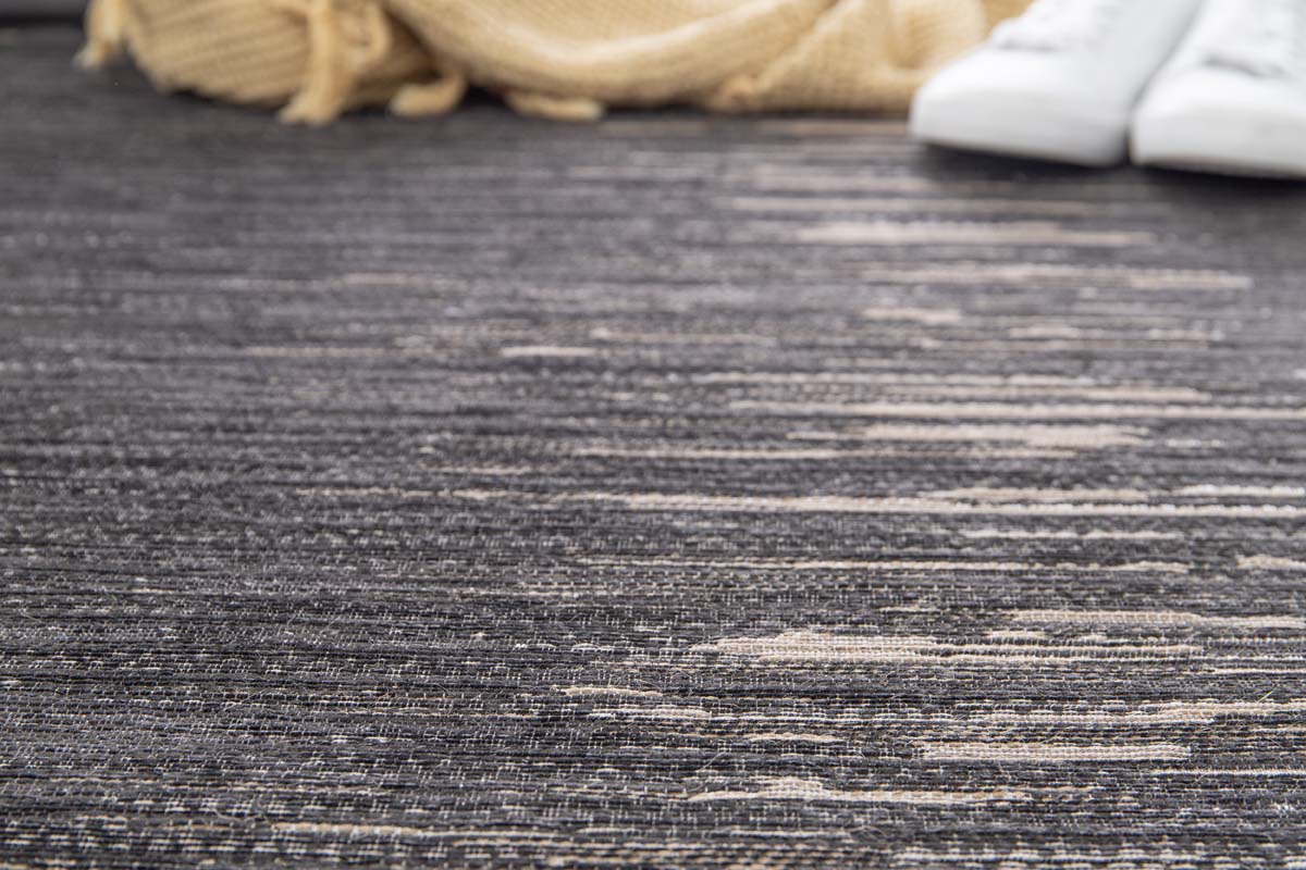 Tapis Abstrait - Sapphire Ripple Anthracite Tapis Abstrait - Sapphire Ripple Anthracite