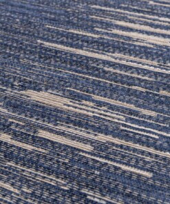 Tapis Abstrait - Sapphire Ripple Bleu Jean