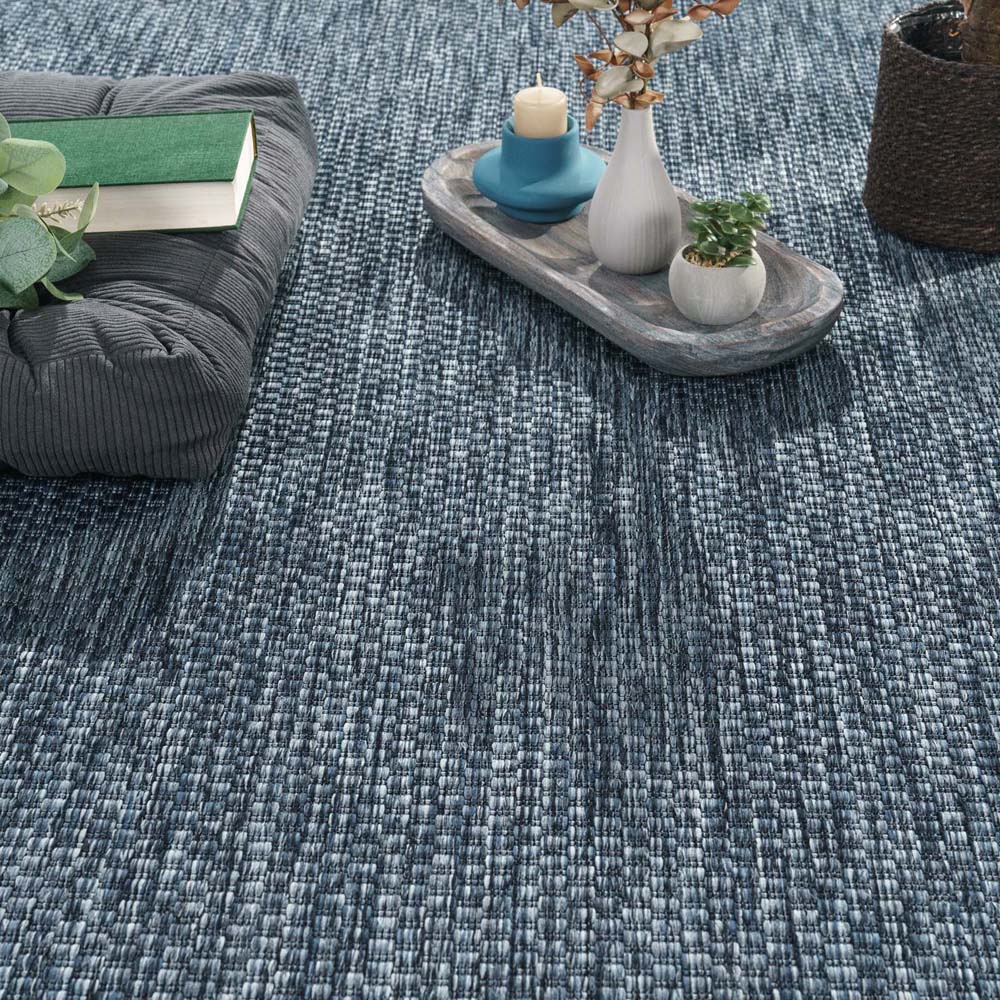 Tapis extérieur balcon - Aurora bleu Tapis extérieur balcon - Aurora bleu