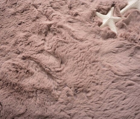 Tapis moelleux poils longs - Comfy Plus - rose - close up Tapis moelleux poils longs - Comfy Plus - rose - close up