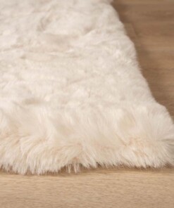 Tapis doux - Comfy Deluxe crème - close up, thumbnail