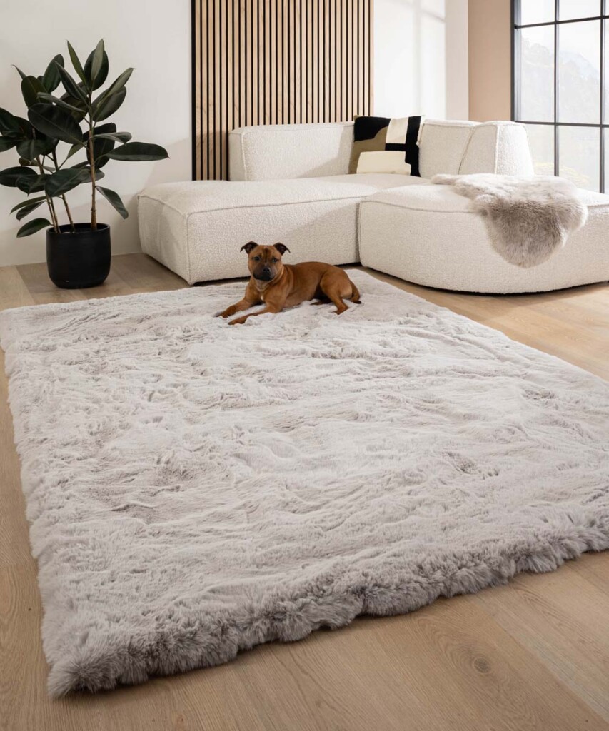Tapis doux – Comfy Deluxe gris clair 
