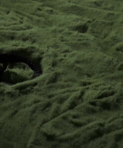 Tapis doux carré - Comfy Deluxe vert olive - close up, thumbnail Tapis doux carré - Comfy Deluxe vert olive - close up, thumbnail