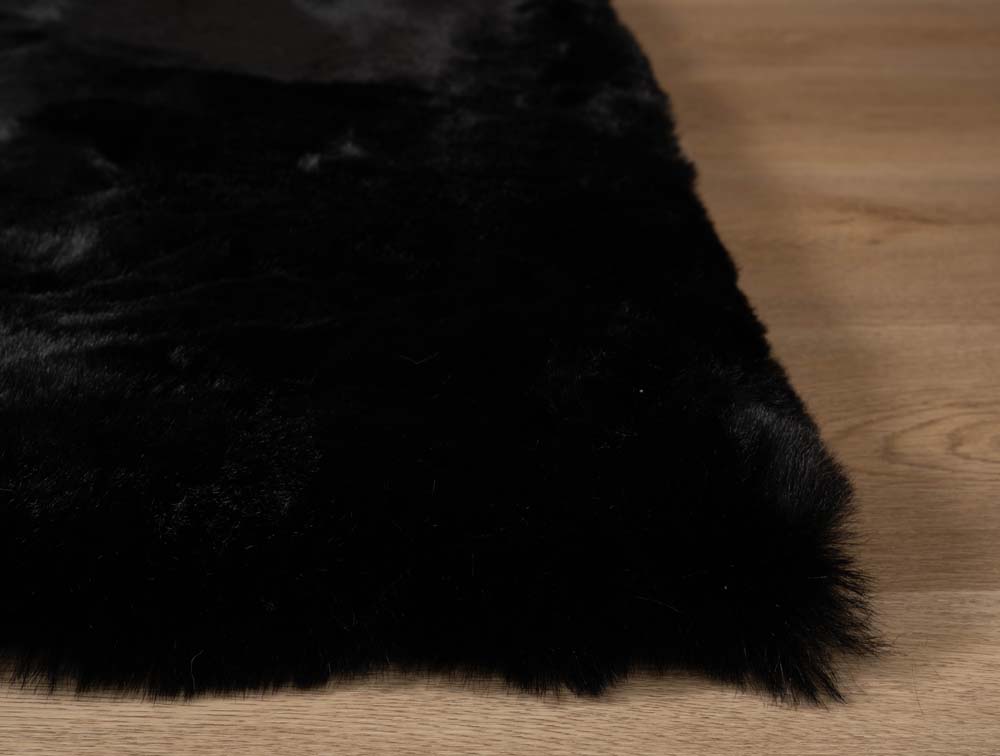 Tapis doux - Comfy Deluxe noir - close up Tapis doux - Comfy Deluxe noir - close up