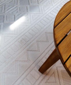 Tapis d'extérieur - Elvora Linea crème