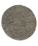 Tapis rond poils longs - Blend bleu/gris - overzicht, thumbnail