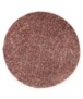 Tapis rond poils longs - Blend rose - overzicht, thumbnail