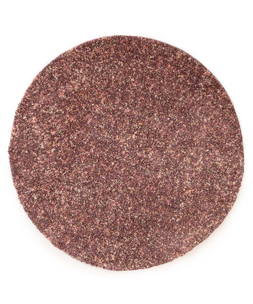 Tapis rond poils longs - Blend rose - overzicht Tapis rond poils longs - Blend rose - overzicht