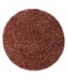 Tapis rond poils longs - Blend rouge/gris - overzicht, thumbnail