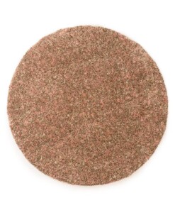 Tapis rond poils longs - Blend rose/beige - overzicht