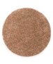 Tapis rond poils longs - Blend rose/beige - overzicht, thumbnail