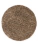 Tapis rond poils longs - Blend beige/gris - overzicht, thumbnail