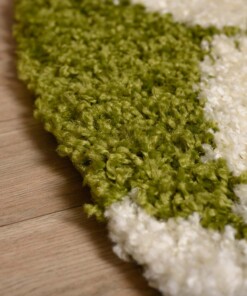 Tapis football rond - Sports crème/vert - close up, thumbnail Tapis football rond - Sports crème/vert - close up, thumbnail