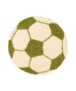 Tapis football rond - Sports crème/vert - overzicht, thumbnail
