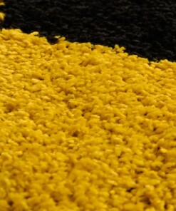 Tapis football rond - Sports jaune/noir - close up, thumbnail Tapis football rond - Sports jaune/noir - close up, thumbnail
