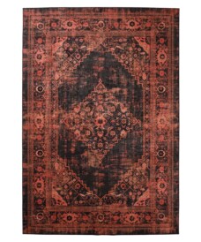 Tapis de couloir lavable - Leona rouge - overzicht, thumbnail