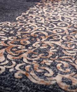 Tapis lavable en machine - Silas anthracite - close up, thumbnail Tapis lavable en machine - Silas anthracite - close up, thumbnail