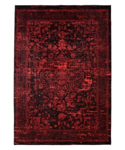 Tapis lavable en machine - Luca rouge - overzicht