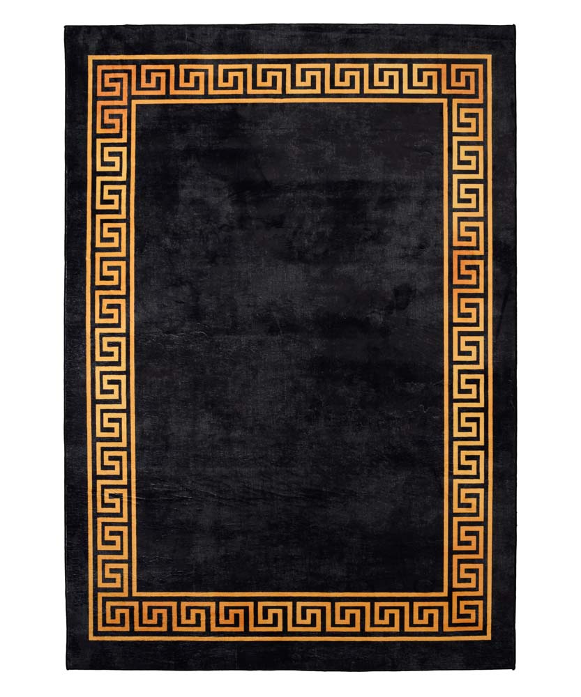 Tapis de couloir lavable - Alessia noir/or - overzicht Tapis de couloir lavable - Alessia noir/or - overzicht