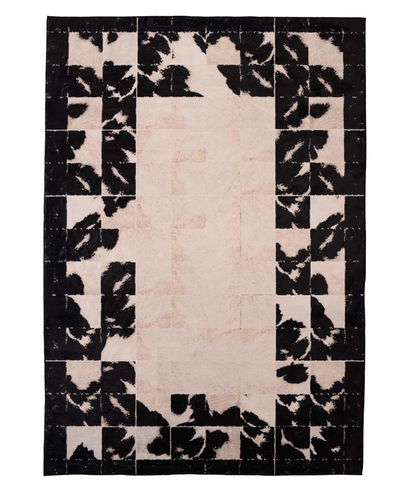Tapis de couloir lavable - Rosalie blanc/noir - overzicht Tapis de couloir lavable - Rosalie blanc/noir - overzicht