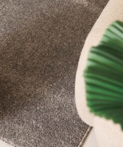 Tapis Carré poil ras Fine - gris clair