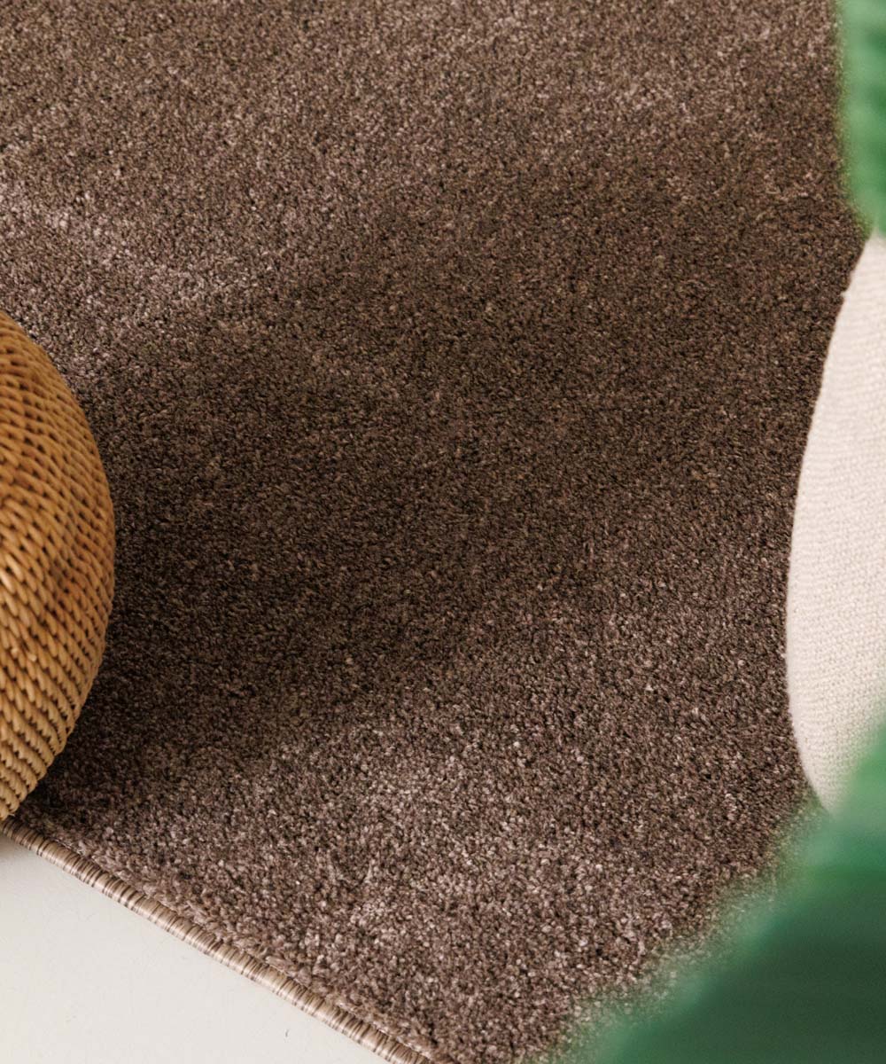 Tapis poil ras Fine - Moka Tapis poil ras Fine - Moka