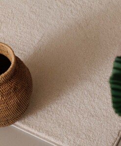 Tapis poil ras Fine - Champagne Tapis poil ras Fine - Champagne