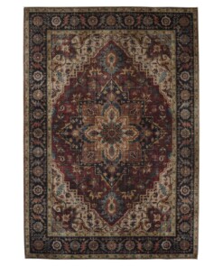 Tapis extérieur vintage - Valenca Brio rouge - overzicht