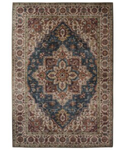 Tapis extérieur vintage - Valenca Brio beige/bleu - overzicht