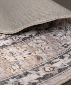 Tapis extérieur vintage ovale - Valenca Nova beige/gris clair - close up, thumbnail Tapis extérieur vintage ovale - Valenca Nova beige/gris clair - close up, thumbnail