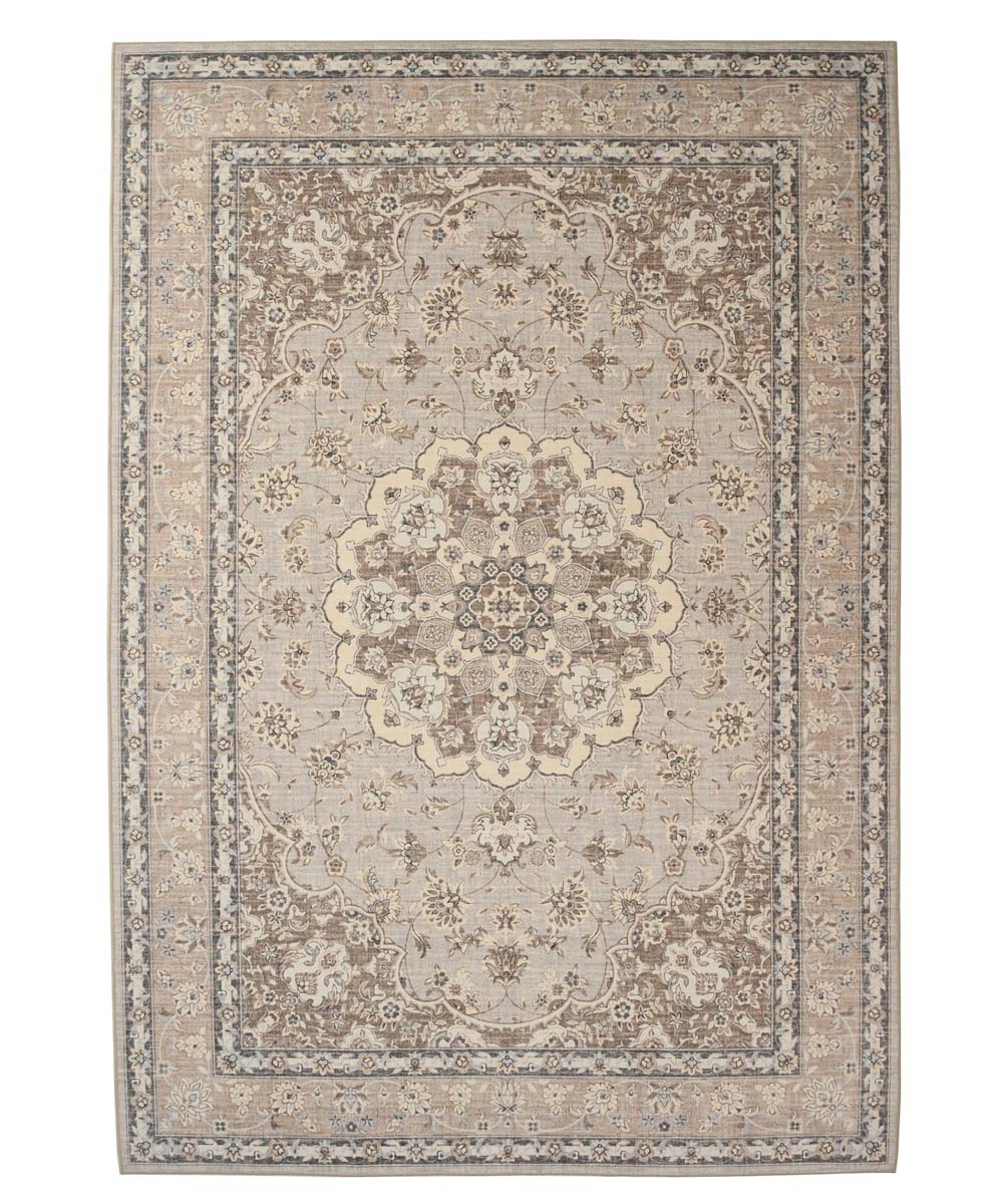 Tapis extérieur vintage - Valenca Nova beige/gris clair - overzicht Tapis extérieur vintage - Valenca Nova beige/gris clair - overzicht