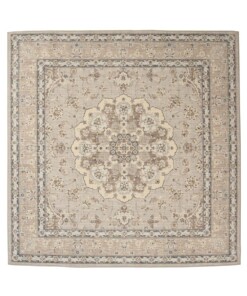 Tapis extérieur vintage carré - Valenca Nova beige/gris clair - overzicht