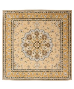 Tapis extérieur vintage carré - Valenca Nova jaune - overzicht
