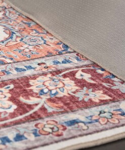 Tapis extérieur vintage - Valenca Nova crème/rouge - close up, thumbnail Tapis extérieur vintage - Valenca Nova crème/rouge - close up, thumbnail