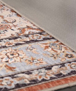 Tapis extérieur vintage carré - Valenca Nova terre cuite - close up, thumbnail Tapis extérieur vintage carré - Valenca Nova terre cuite - close up, thumbnail