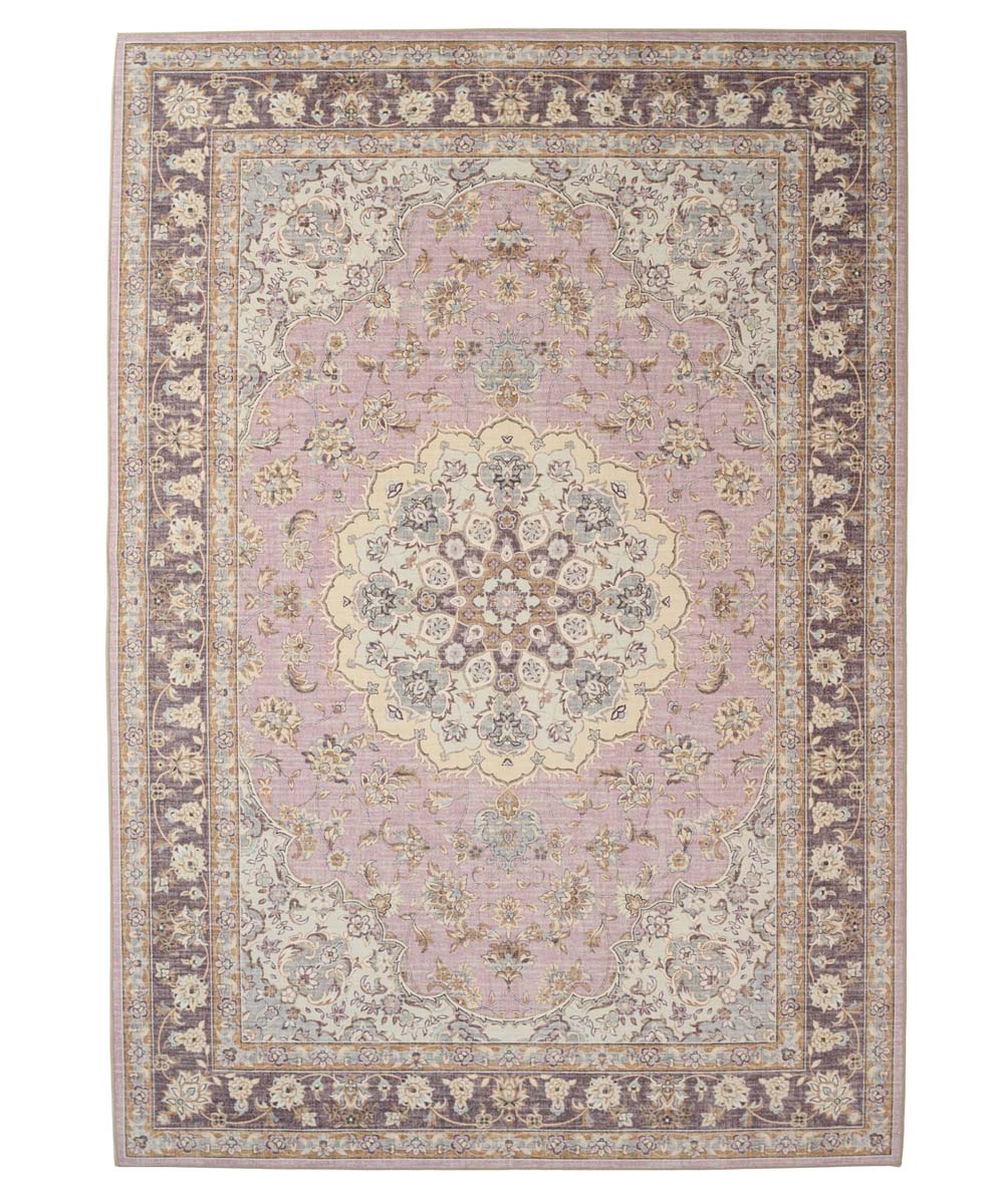 Tapis extérieur vintage - Valenca Nova violet/rose - overzicht Tapis extérieur vintage - Valenca Nova violet/rose - overzicht