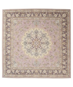 Tapis extérieur vintage carré - Valenca Nova violet/rose - overzicht