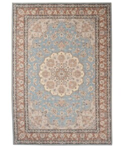 Tapis extérieur vintage - Valenca Nova bleu clair/beige - overzicht