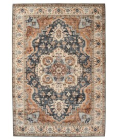 Tapis extérieur vintage - Valenca Fino or/bleu - overzicht, thumbnail