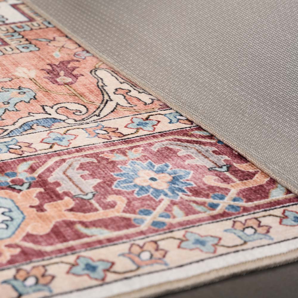 Tapis extérieur vintage - Valenca Fino crème/rouge Tapis extérieur vintage - Valenca Fino crème/rouge