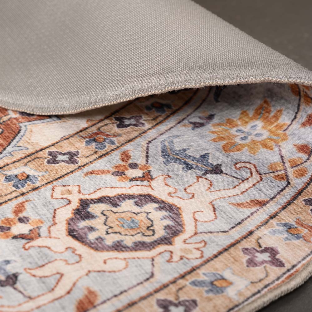 Tapis extérieur vintage ovale - Valenca Fino terre cuite Tapis extérieur vintage ovale - Valenca Fino terre cuite