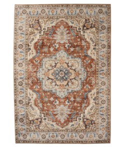 Tapis extérieur vintage - Valenca Fino terre cuite - overzicht