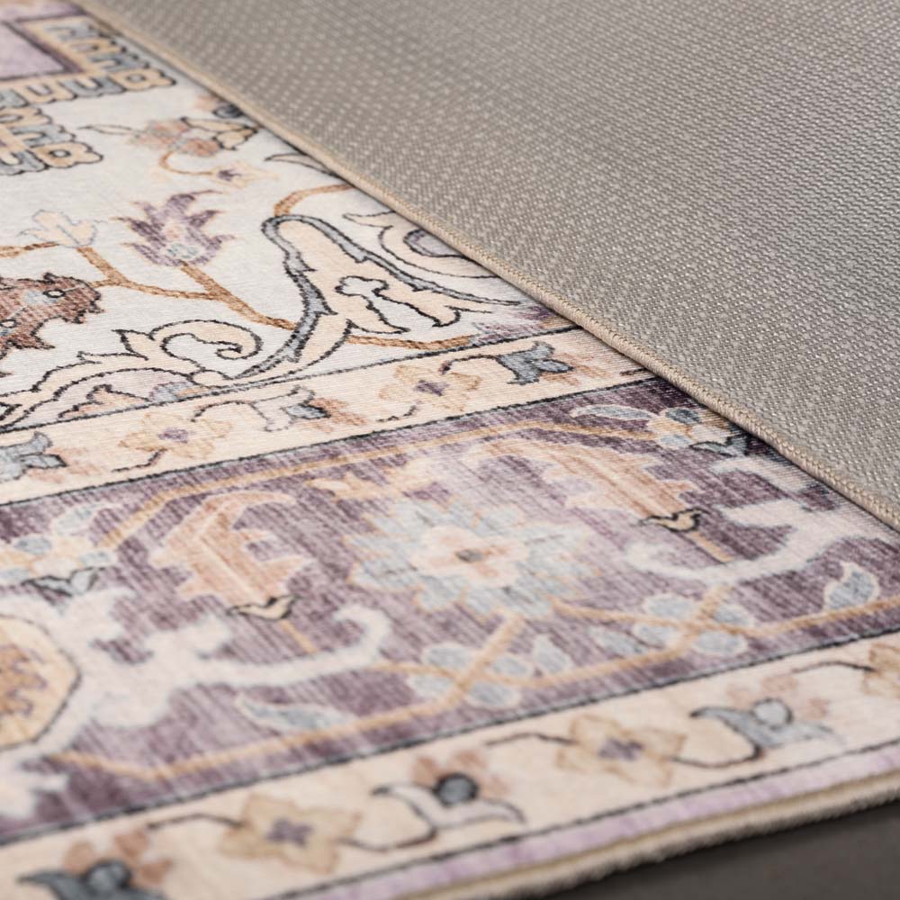 Tapis extérieur vintage - Valenca Fino violet/rose Tapis extérieur vintage - Valenca Fino violet/rose