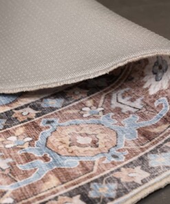 Tapis extérieur vintage ovale - Valenca Fino bleu clair Tapis extérieur vintage ovale - Valenca Fino bleu clair