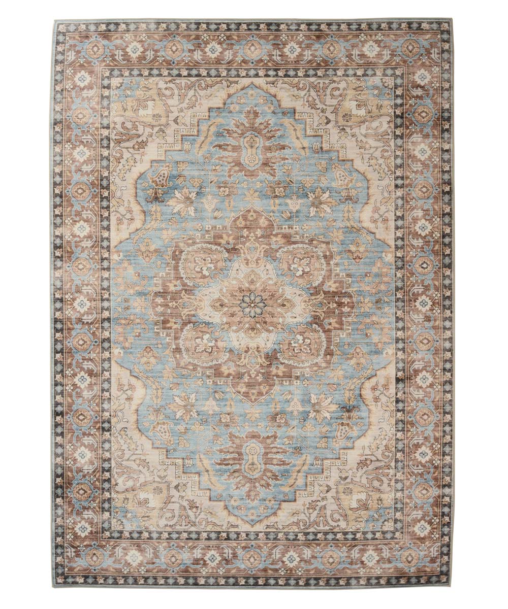 Tapis extérieur vintage - Valenca Fino bleu clair - overzicht Tapis extérieur vintage - Valenca Fino bleu clair - overzicht