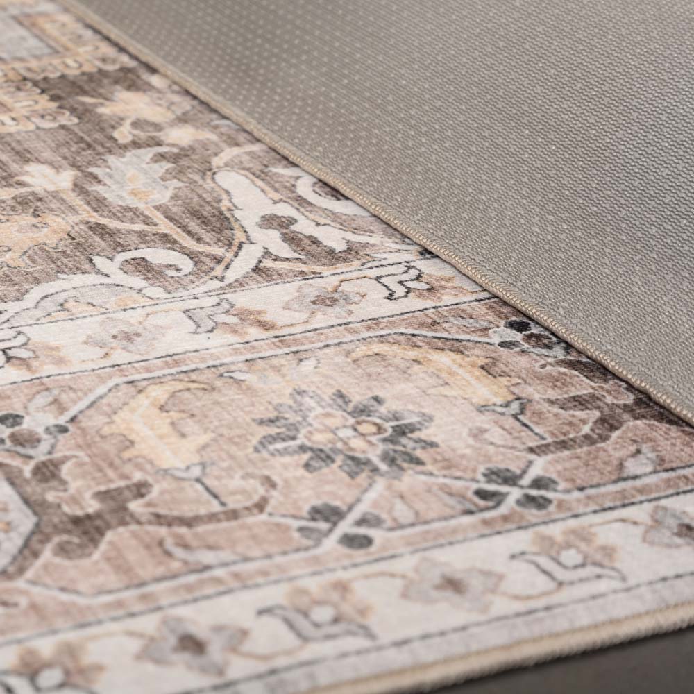 Tapis extérieur vintage carré - Valenca Fino gris clair/beige Tapis extérieur vintage carré - Valenca Fino gris clair/beige